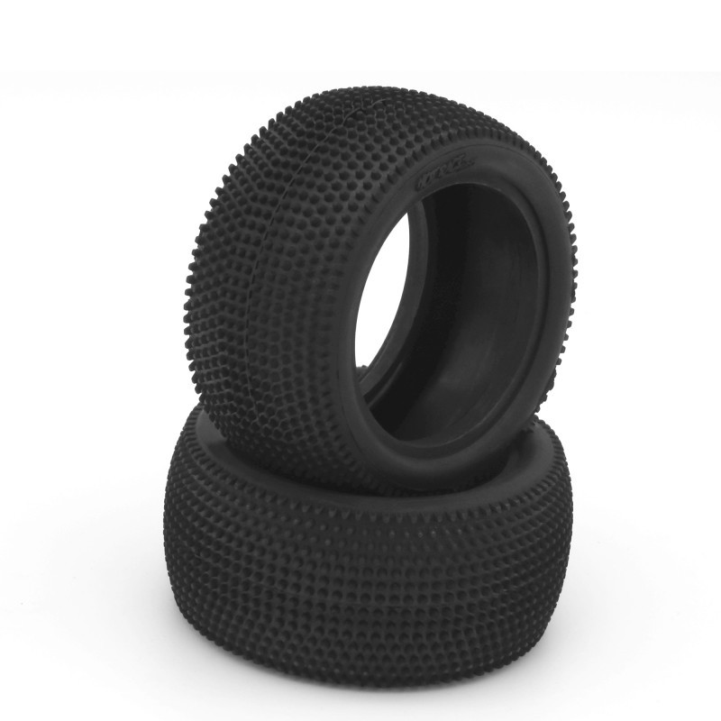 Pneus TT 1/10 Carpet V1 Medium Arrière 2WD/4WD - HOT RACE