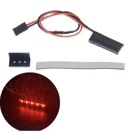 Feu arrière stop rouge led 32mm - FAS32M