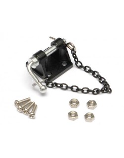 Boom Racing BRQ90135 Crochet de remorquage en métal pour chenilleur 1/10 - 1 set