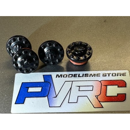 Bouchons cache moyeux GC4 / GC4M