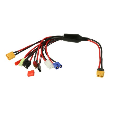 Connecteurs XT60 femelle vers 8 broches