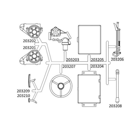 Cab simulation parts (BC8)