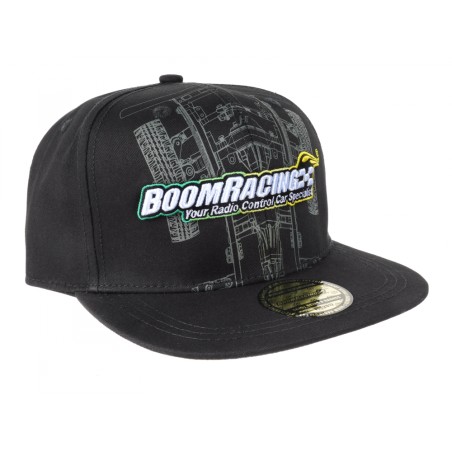 Casquette Snapback Boom Racing Classic noire