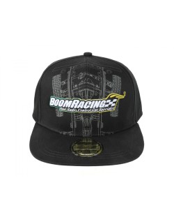 Casquette Snapback Boom Racing Classic noire