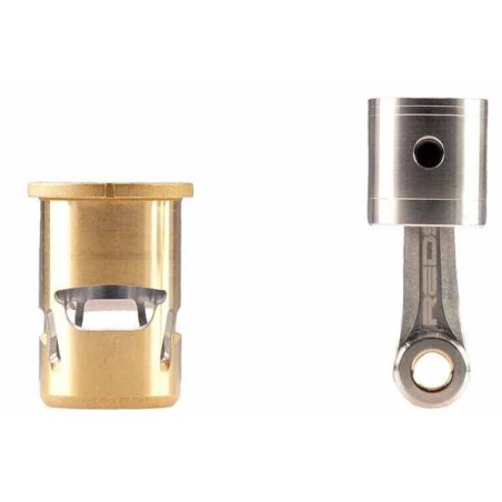 Chemise de piston avec bielle assemblée, 5 transferts, 3,5 cm³, 721S Scuderia