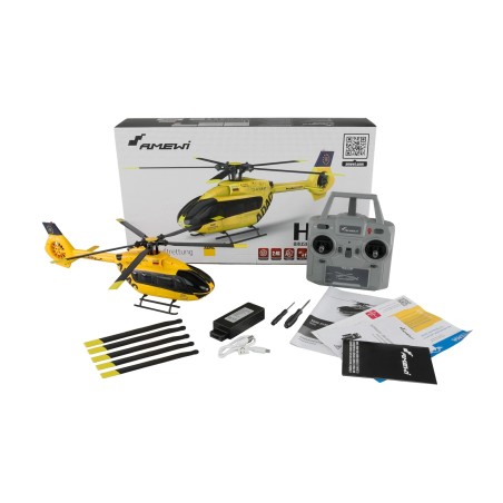 Helico H145 brushless avec fenestron RTF ( complet ) 6 canaux
