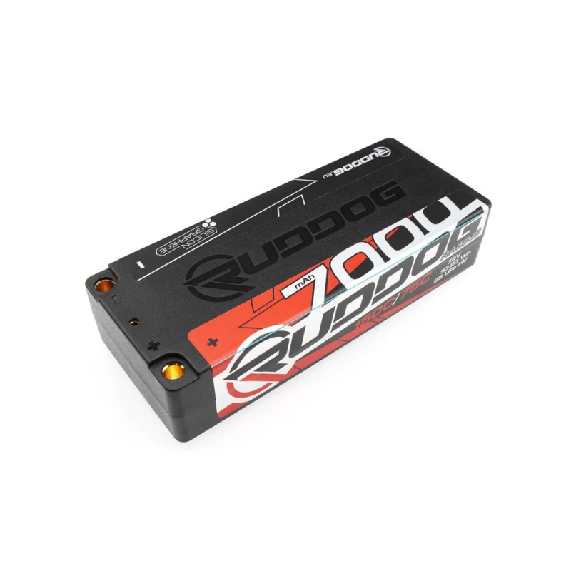 Ruddog Accu Lipo 2S 7000mah 7.6v HV 150C Mid-Short Stick RP-0799
