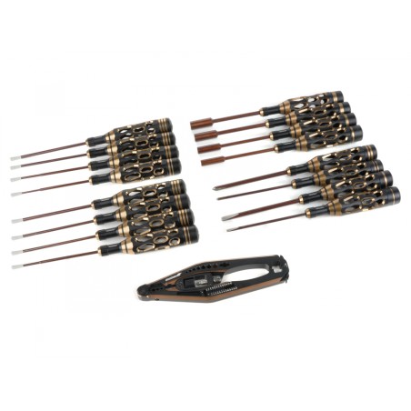 Coffret d'outils Boom Racing KUDU™ (17 pièces) + sac de transport