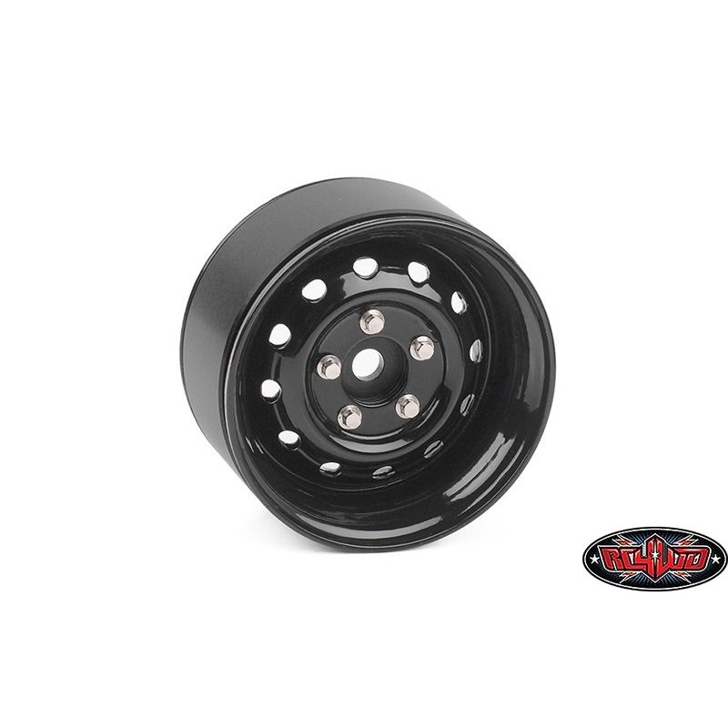 Heritage Edition Stamped Steel 1.9 Wheels (Black)