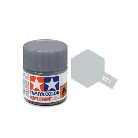 Tamiya Peinture Mini X11 Chrome Argent Brillant 81511