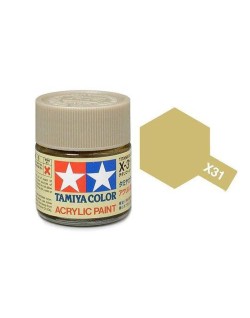 Tamiya Peinture Mini X31 Titanium Or Brillant 81531