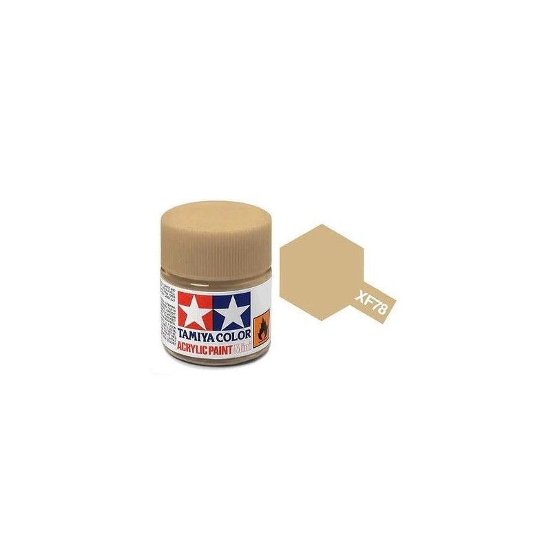 Tamiya Peinture Mini XF78 Bois Deck Tan Mat 81778