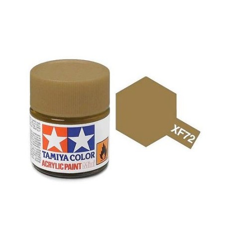 Tamiya Peinture Mini XF72 Brun JGSDF Mat 81772