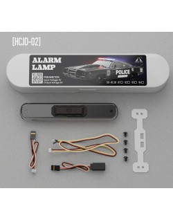 Rampe led Police 5V SG-HCJD Lights with 7 Colors and 12 modes for RC Car