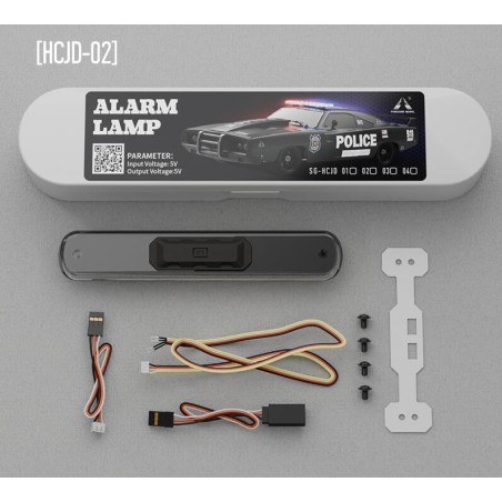 Rampe led Police 5V SG-HCJD Lights with 7 Colors and 12 modes for RC Car
