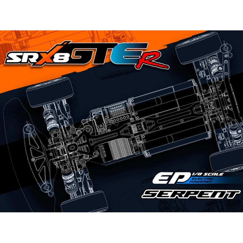 Serpent SRX8GTE R 1/8 4wd GP (SER600074)