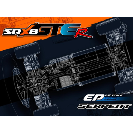 Serpent SRX8GTE R 1/8 4wd GP (SER600074)