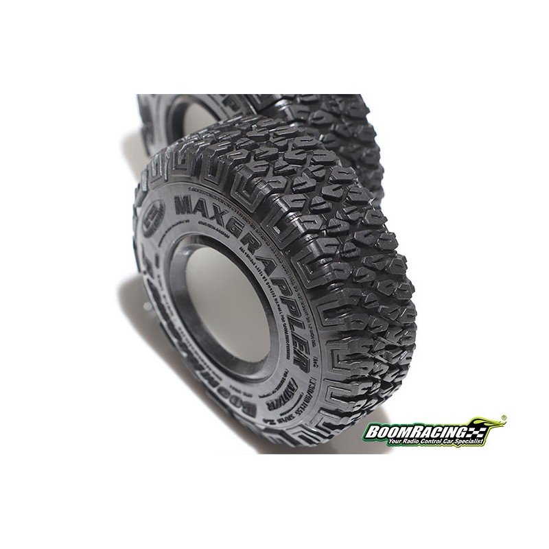 Boom Racing 1.55" MAXGRAPPLER Scale RC Tire Gekko Compound 3.74"x1.18" (95x30mm) Open Cell Foams (2)