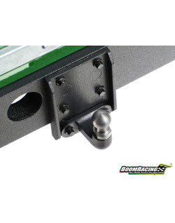 Attelage à boule en acier Boom Racing KUDU™ avec plaque de descente - BRX02421