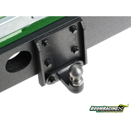 Attelage à boule en acier Boom Racing KUDU™ avec plaque de descente - BRX02421