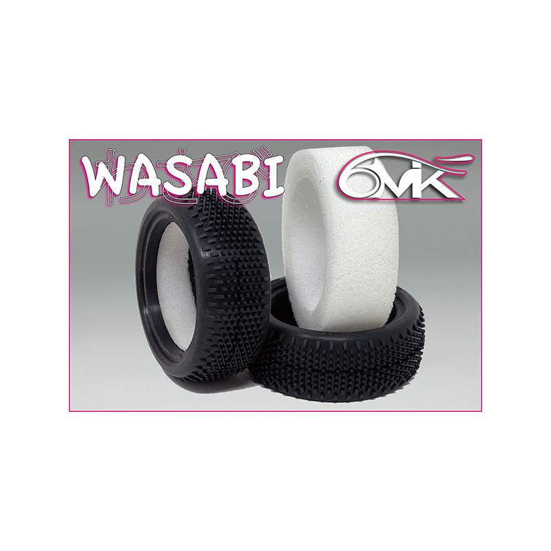 6MIK - Insert avant 1/10 4WD "SLIM" pour Wasabi (2) -  PM113S