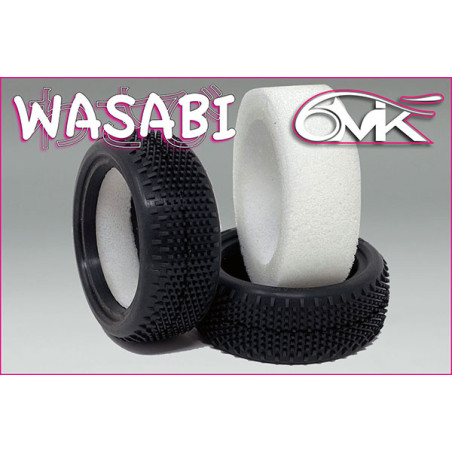 6MIK - Insert avant 1/10 4WD "SLIM" pour Wasabi (2) -  PM113S