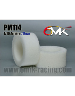 Mousses de pneus arrières 1/10e Buggy (2) 6-MIK - PM114