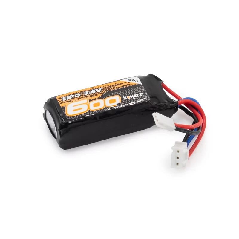 Konect Lipo 7.4v 600mah CRX18 KN-LP2S600