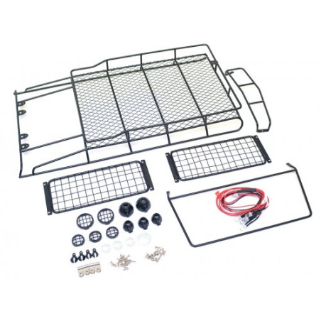 Barres de toit Team Raffee BRQ90324 Explorer pour Team Raffee Co. TRC Defender D110 Station Wagon