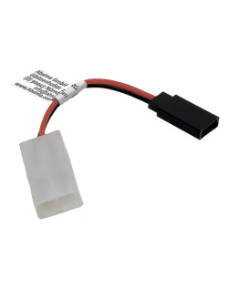 Adaptateur avec câble JR/FU (F) - Tamiya (F) 60mm
