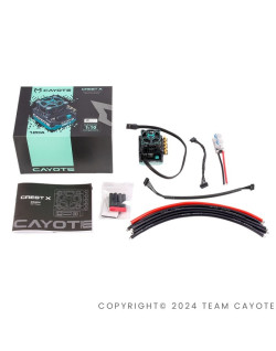 Variateur Brushless 1/10 CREST X 160A CAYOTE RACING
