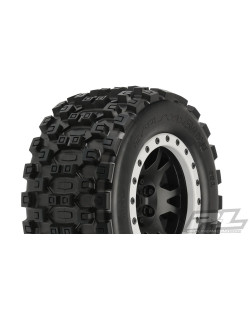 Proline Pneus Badlands MX43 X-Maxx + Jantes Pro-Loc (x2) 10131-13