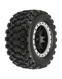 Proline Pneus Badlands MX43 X-Maxx + Jantes Pro-Loc (x2) 10131-13