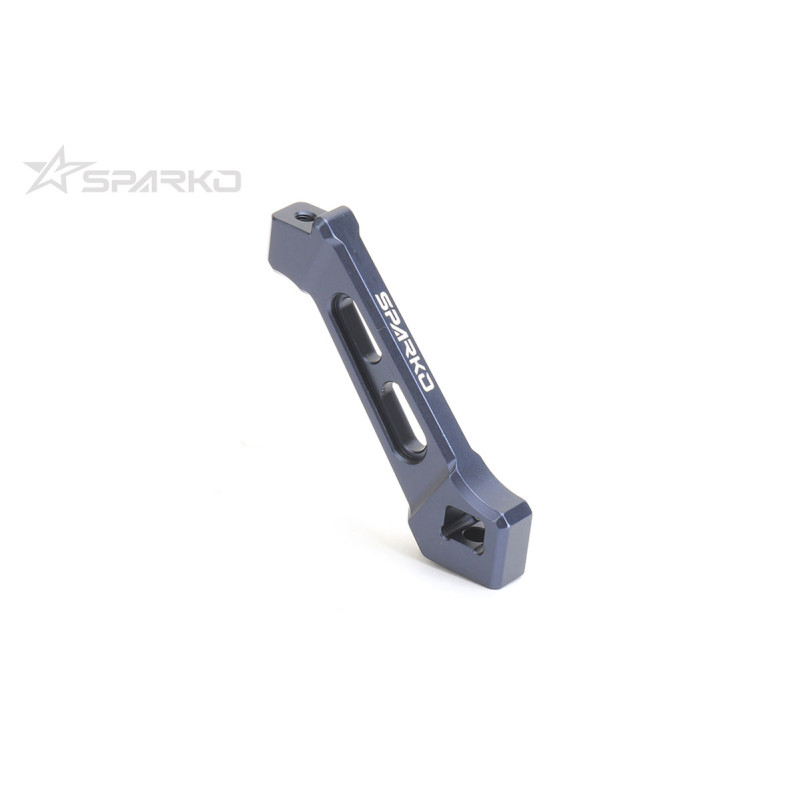 Barre de renfort avant en aluminium Sparko F8 7075 (bleu foncé)