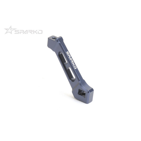 Barre de renfort avant en aluminium Sparko F8 7075 (bleu foncé)