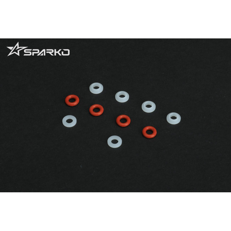 Ensemble de cartouches d'amortisseurs Sparko F8 CNC Delrin