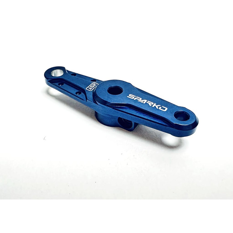 Palonier de servo d'accélérateur Sparko F8 7075 (bleu foncé) -  SPKF84035OP