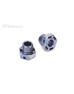 Moyeu hexagonal de roue Sparko F8 6,5 mm (2) - SPKF84041OP