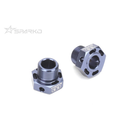 Moyeu hexagonal de roue Sparko F8 5,5 mm (2)  - SPKF84040OP