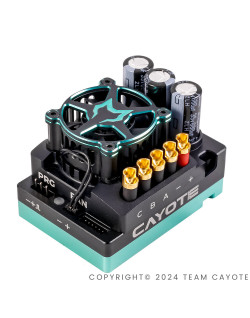 Contrôleur de vitesse CAYOTE Racing CREST 8 EVO (ESC) 1:8 200A