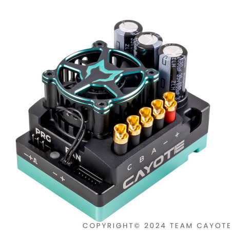 Contrôleur de vitesse CAYOTE Racing CREST 8 EVO (ESC) 1:8 200A