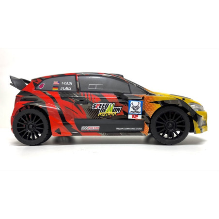 1:12 EP Rally Car "Speed Demon" red 4WD BL RTR - 12122