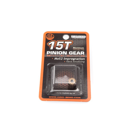 Pignon alu traité MoS2 DP48-15T - HIRO SEIKO - 48231