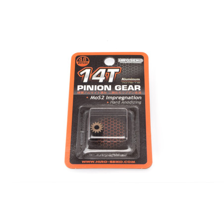 Pignon alu traité MoS2 DP48-14T - HIRO SEIKO - 48230