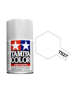 Tamiya Peinture Acrylique TS27 Blanc Mat 85027