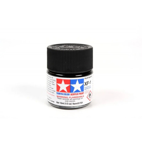 pot acrylique 10 ml | Tamiya X-1 - Gris Acier Brillant