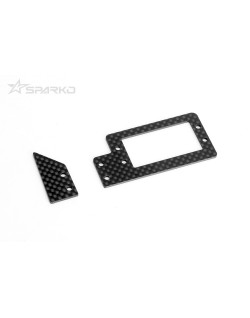 Plaque servo Sparko F8 Carbone - SPKF83010-15OP
