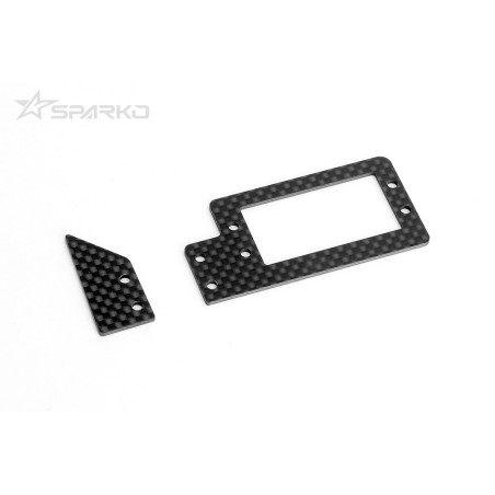 Plaque servo Sparko F8 Carbone - SPKF83010-15OP