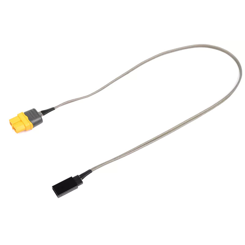 Revtec - Câble de charge Pro « XT-60 » - FUT RX - 40 cm - Fil plat en silicone 22 AWG