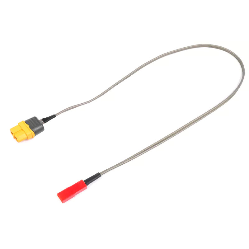 Revtec - Câble de charge Pro « XT-60 » - BEC - 40 cm - Fil plat en silicone 22 AWG